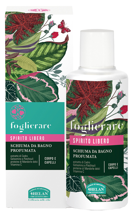 FOGLIERARE SPIRITO LIBERO GEL BAGNODOCCIA PROFUMATO 200 ML - Dolomiti e Natura