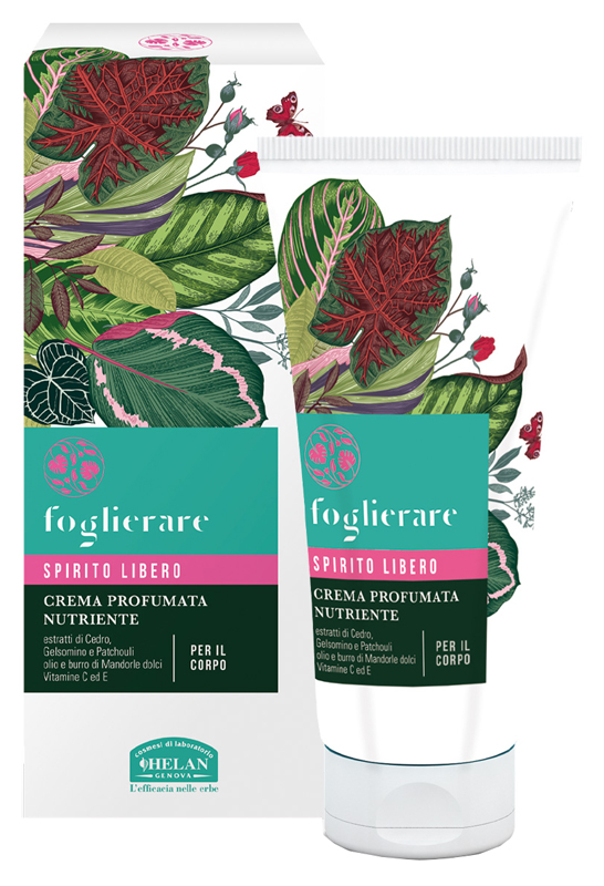 FOGLIERARE SPIRITO LIBERO CREMA PROFUMATA NUTRIENTE 200 ML - Dolomiti e Natura