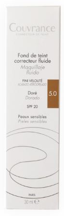 Avène Couvrance Fondotinta Correttore Fluido 5.0 Dorato 30 ml - Dolomiti e Natura