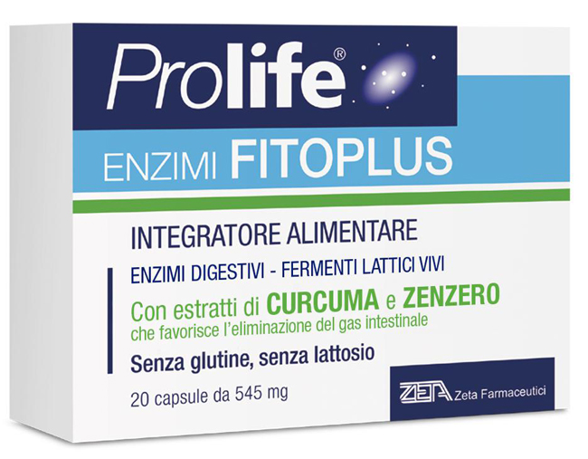 PROLIFE ENZIMI FITOPLUS 20 CAPSULE - Dolomiti e Natura