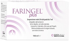 FARINGEL PLUS 20 STICK PACK 7 ML - Dolomiti e Natura