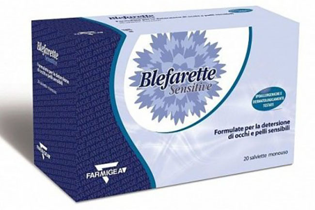 BLEFARETTE SENSITIVE SALVIETTE MONOUSO 20 PEZZI - Dolomiti e Natura