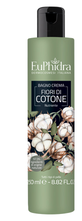 EUPHIDRA BAGNOCREMA NUTR COTONE BAGNO CREMA IN FLACONE CON ETICHETTA - Dolomiti e Natura
