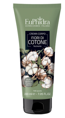 EUPHIDRA CREMA CORPO NUTRIENTE COTONE IN TUBO - Dolomiti e Natura