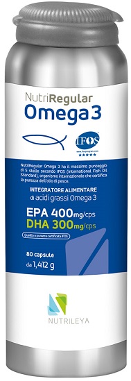 NUTRIREGULAR OMEGA 3 80 CAPSULE - Dolomiti e Natura
