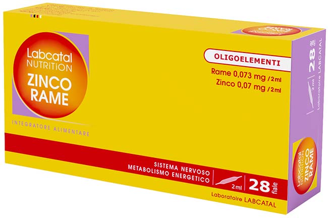 LABCATAL NUTRITION ZINCO RAME 28 FIALE 2 ML - Dolomiti e Natura