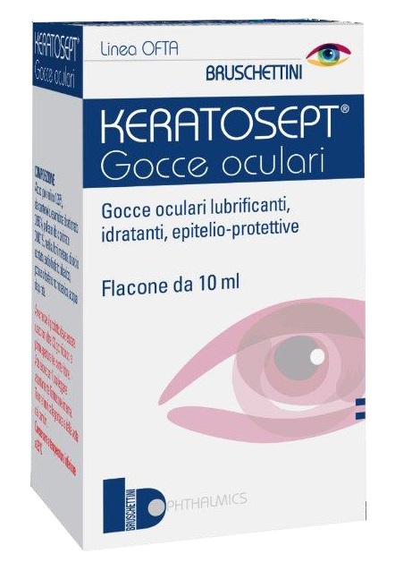 GOCCE OCULARI KERATOSEPT 10 ML - Dolomiti e Natura