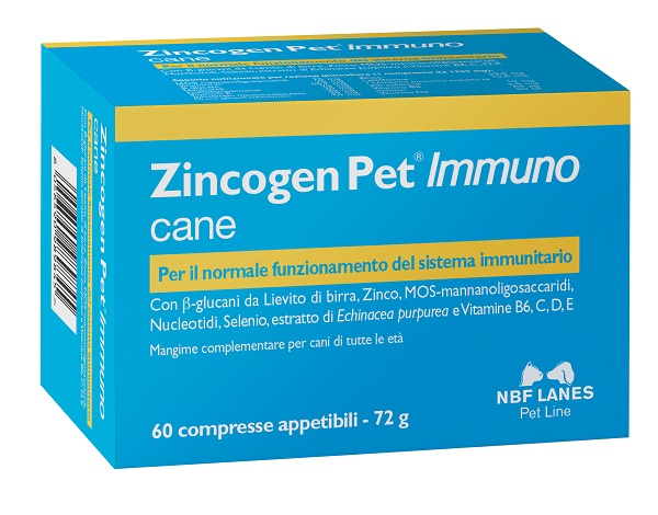 ZINCOGEN PET IMMUNO 60 COMPRESSE - Dolomiti e Natura
