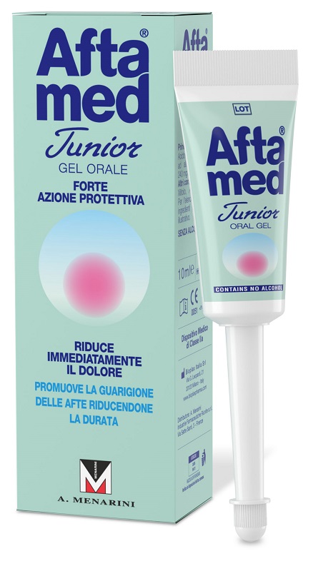 GEL AFTAMED JUNIOR ACIDO IALURONICO 10 ML - Dolomiti e Natura