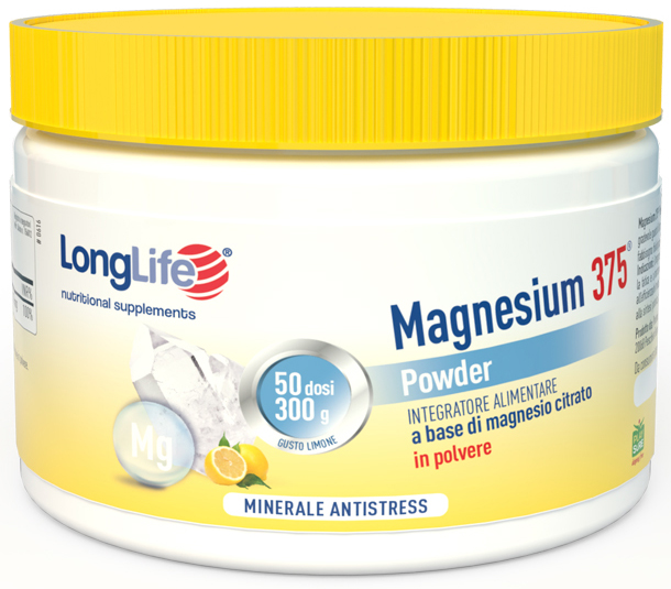 LONGLIFE MAGNESIUM 375 POWDER 300 G - Dolomiti e Natura