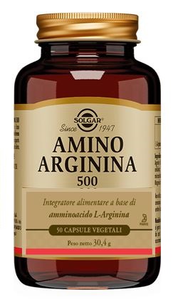 AMINO ARGININA 500 50 CAPSULE VEGETALI - Dolomiti e Natura