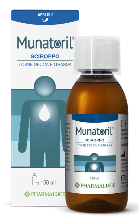 MUNATORIL SCIROPPO TOSSE SECCA E GRASSA 150 ML - Dolomiti e Natura