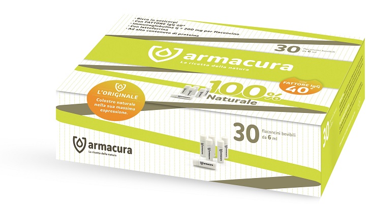ARMACURA COLOSTRO 100% 30 FLACONCINI BEVIBILI - Dolomiti e Natura