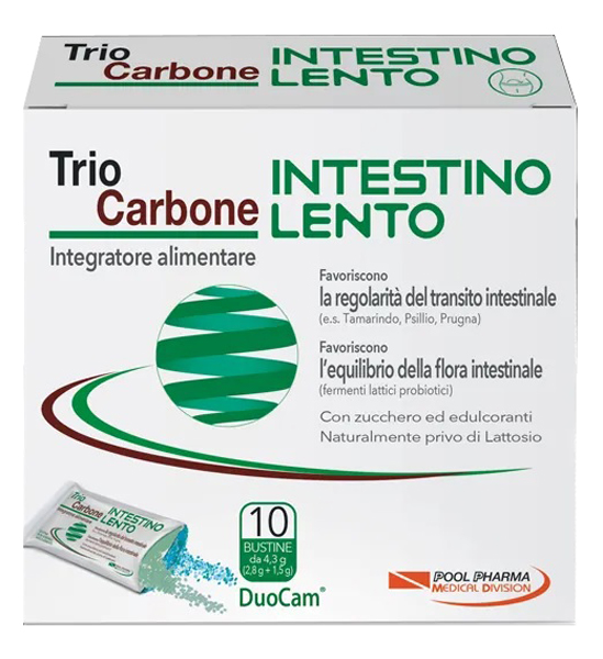 TRIOCARBONE INTESTINO LENTO 10 BUSTINE - Dolomiti e Natura