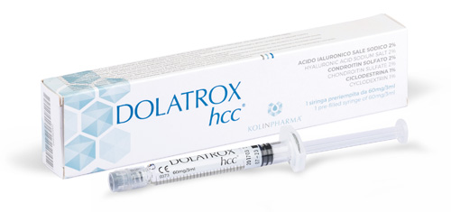 DOLATROX HCC SIRINGA PRERIEMPITA INTRA-ARTICOLARE ACIDO IALURONICO 3 ML - Dolomiti e Natura