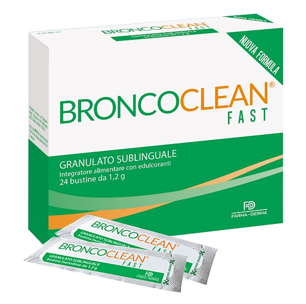 BRONCOCLEAN FAST GRANULATO SUBLINGUALE 24 BUSTINE - Dolomiti e Natura