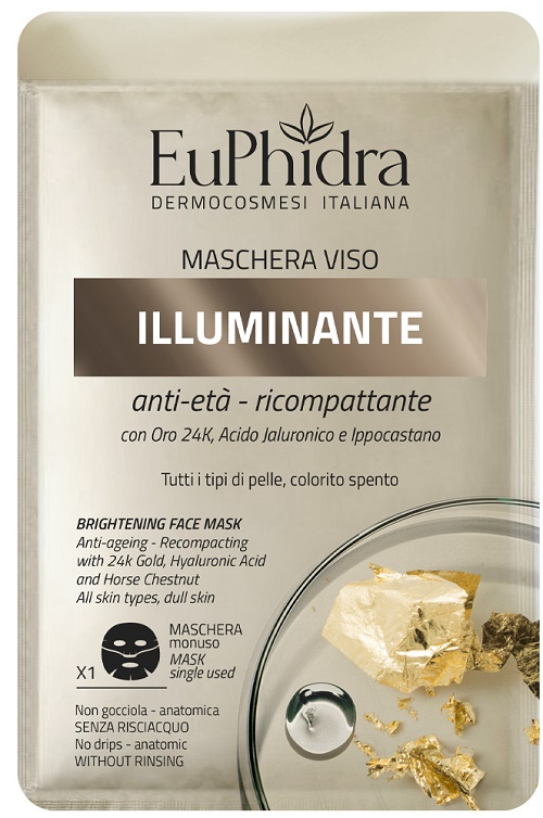 EUPHIDRA MASCHERA VISO ILLUMINANTE 1 PEZZO - Dolomiti e Natura