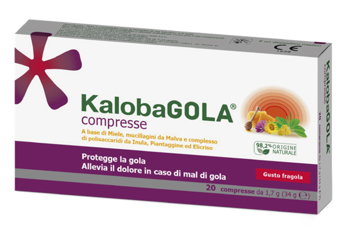 KALOBAGOLA 20 COMPRESSE FRAGOLA - Dolomiti e Natura