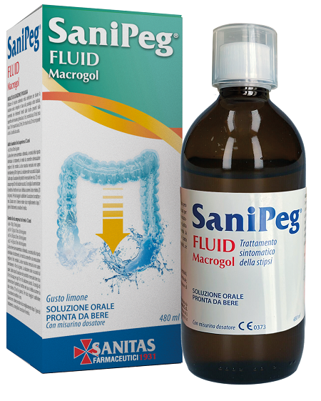 SANIPEG FLUID MACROGOL 480 ML - Dolomiti e Natura