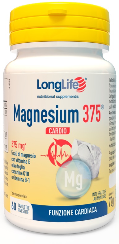LONGLIFE MAGNESIUM 375 CARDIO 60 TAVOLETTE - Dolomiti e Natura