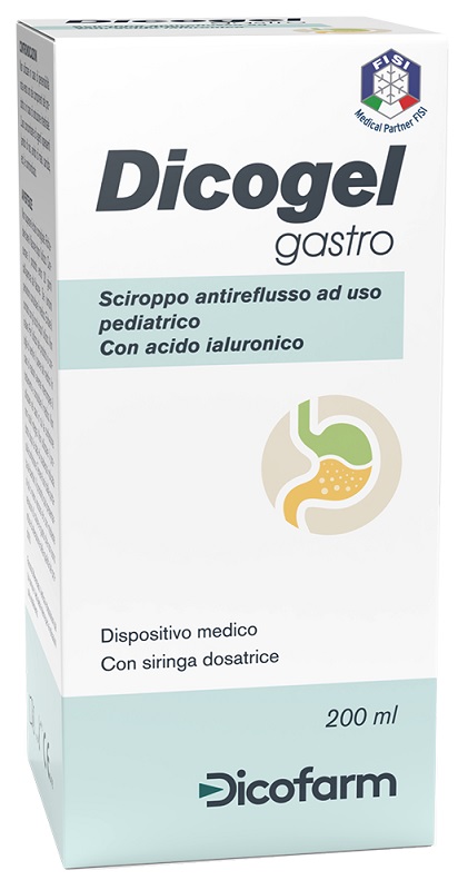 SCIROPPO ANTIREFLUSSO PEDIATRICO DICOGEL GASTRO 200 ML - Dolomiti e Natura