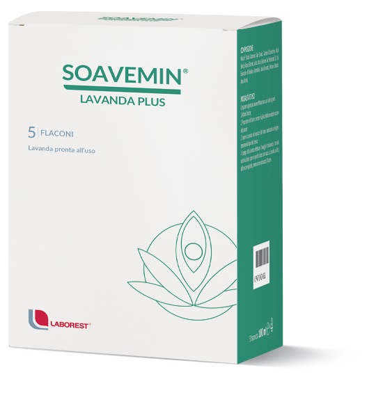 SOAVEMIN LAVANDA PLUS 5 FLACONI DA 100 ML - Dolomiti e Natura