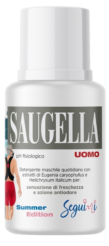 SAUGELLA UOMO PH FISIOLOGICO DETERGENTE MASCHILE QUOTIDIANO 100 ML - Dolomiti e Natura