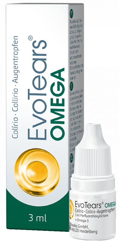 COLLIRIO OFTALMICO EVOTEARS OMEGA 3 ML - Dolomiti e Natura