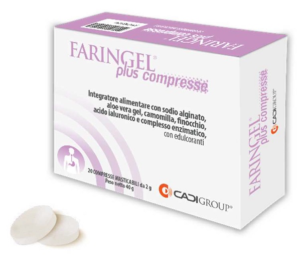 FARINGEL PLUS 20 COMPRESSE MASTICABILI - Dolomiti e Natura