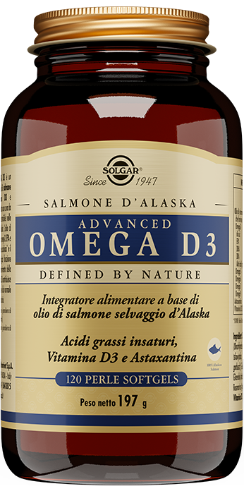 ADVANCED OMEGA D3 120 PERLE SOFTGEL - Dolomiti e Natura