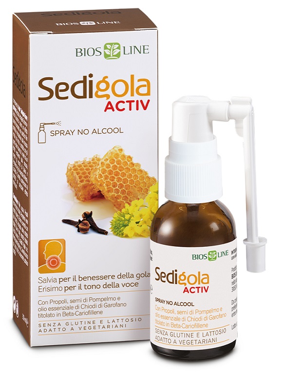 APIX SEDIGOLA ACTIV SPRAY GOLA 30 ML - Dolomiti e Natura