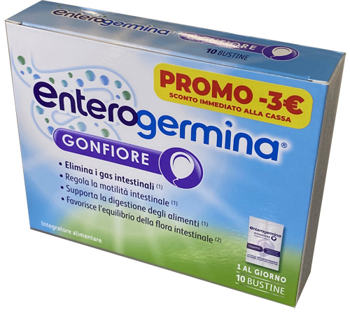 ENTEROGERMINA GONFIORE 10 BUSTINE 4 G PROMO - Dolomiti e Natura