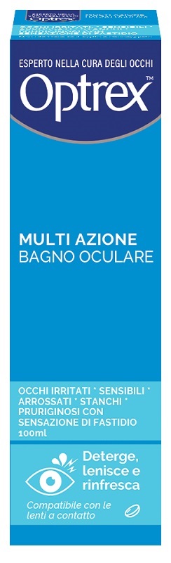 BAGNO OCULARE OPTREX MULTI AZIONE 100 ML - Dolomiti e Natura