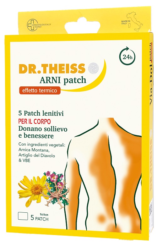 THEISS ARNI PATCH EFFETTO TERMICO 5 PEZZI - Dolomiti e Natura