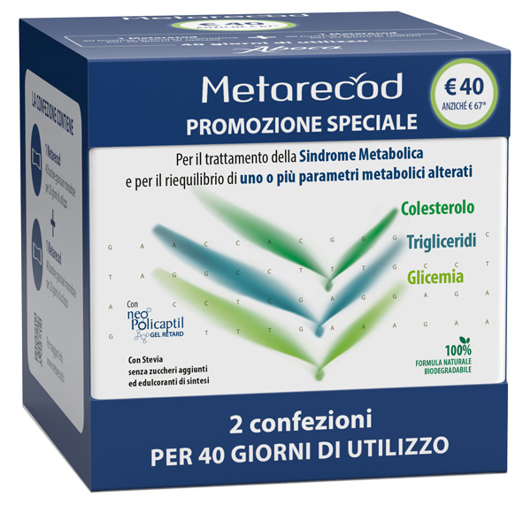 METARECOD 40 BUSTINE GRANULARI DA 2,5 G 2 PEZZI - Dolomiti e Natura