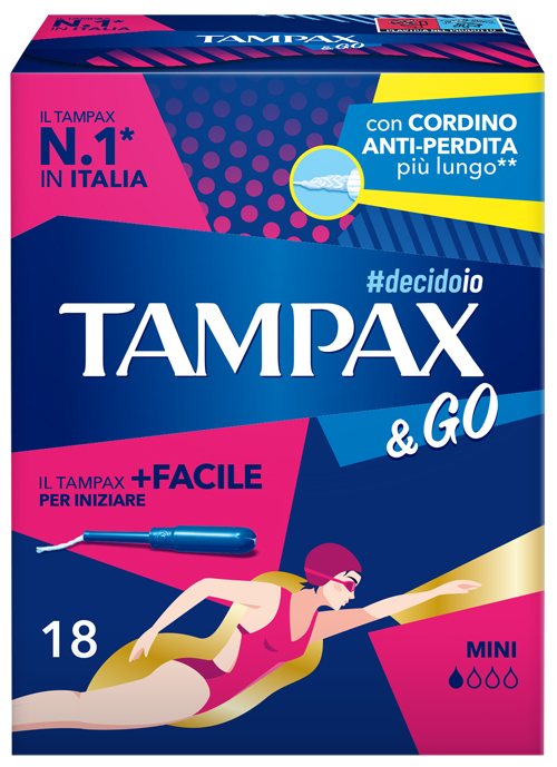 TAMPAX &GO MINI 18 PEZZI - Dolomiti e Natura