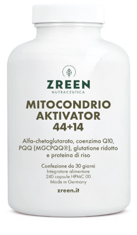 ZREEN MITOCONDRIO AKTIVATOR 44+14 240 CAPSULE - Dolomiti e Natura