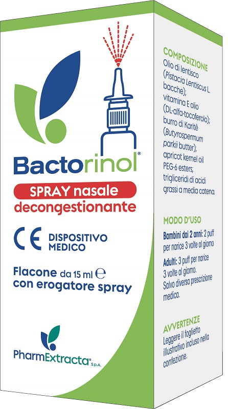 BACTORINOL SPRAY NASALE 15 ML - Dolomiti e Natura