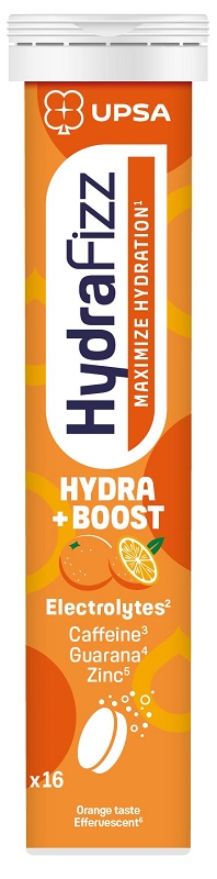 UPSA HYDRAFIZZ BOOST MAXIMIZE HYDRATION 16 COMPRESSE EFFERVESCENTI - Dolomiti e Natura