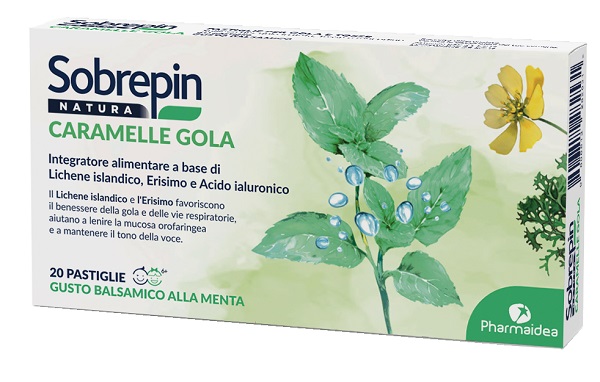 SOBREPIN NATURA CARAMELLE GOLA 20 PASTIGLIE - Dolomiti e Natura