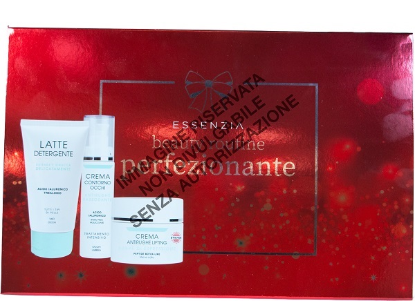 LABORATORIO DELLA FARMACIA ESS COFANETTO BEAUTY ROUTINE PERFEZIONANTE LATTE DETERGENTE 75 ML + CREMA CONTORNO OCCHI 30 ML + CREMA ANTIRUGHE LIFTING 30 ML - Dolomiti e Natura