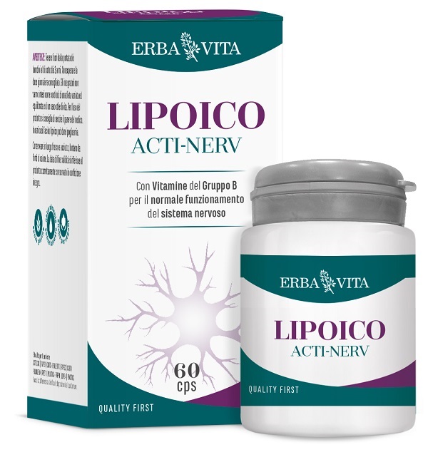 LIPOICO ACTI NERV 60 CAPSULE - Dolomiti e Natura