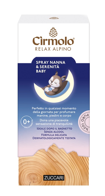 CIRMOLO SPRAY NANNA&SERENITA' BABY 100 ML - Dolomiti e Natura
