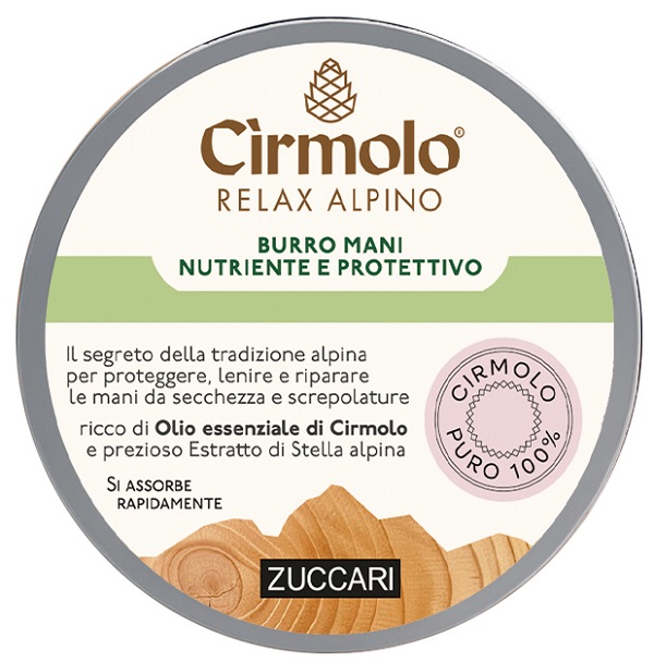 CIRMOLO BURRO MANI 100 ML - Dolomiti e Natura
