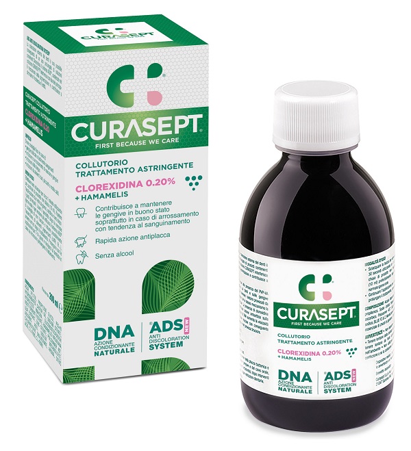 CURASEPT COLLUTORIO ADS DNA TRATTAMENTO ASTRINGENTE 200 ML - Dolomiti e Natura