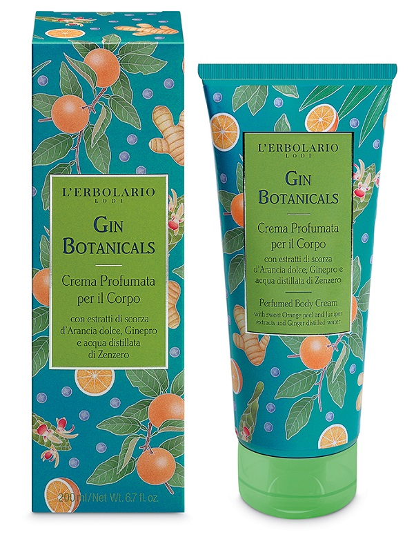GIN BOTANICALS CREMA PROFUMATA CORPO 200 ML - Dolomiti e Natura
