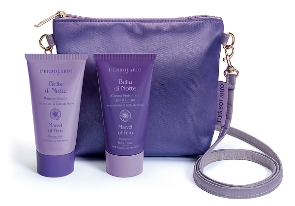 BELLA DI NOTTE BEAUTY POCHETTE PICCOLE MERAVIGLIE EDIZIONE LIMITATA 1 BAGNOSCHIUMA 75 ML + 1 CREMA PROFUMATA CORPO 75 ML - Dolomiti e Natura