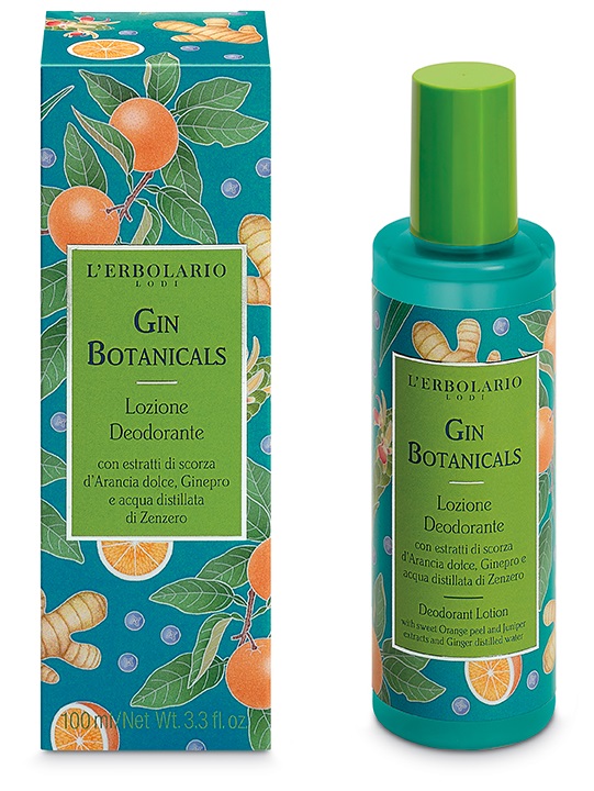 GIN BOTANICALS LOZIONE DEODORANTE 100 ML - Dolomiti e Natura