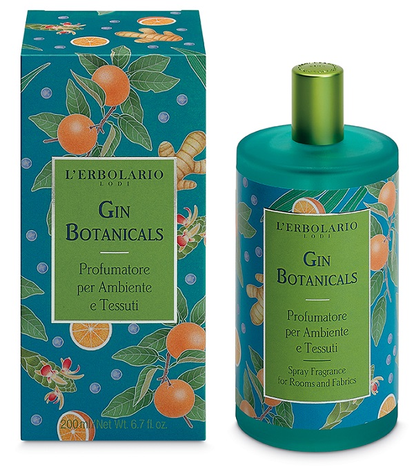 GIN BOTANICALS PROFUMATORE AMBIENTE TESSUTI EDIZIONE LIMITATA 200 ML - Dolomiti e Natura
