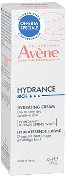 AVENE HYDRANCE CREMA RICCA 40 ML PREZZO SPECIALE 2026 - Dolomiti e Natura